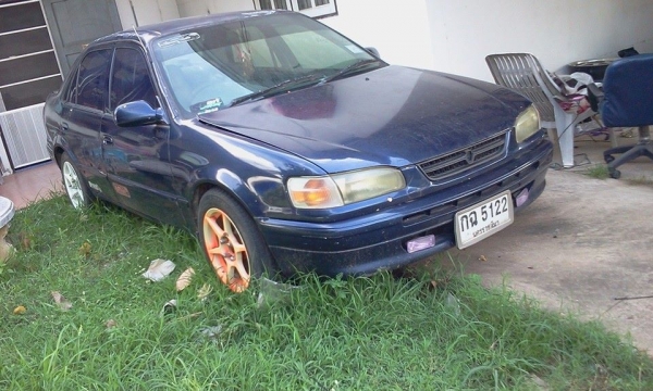 โตโยต้า AE-111 corolla โฉม ตูดเป็ด ปี96 แก็ส LPG มาขับไปได้เลย แบ่งกันไปทำกินคับ