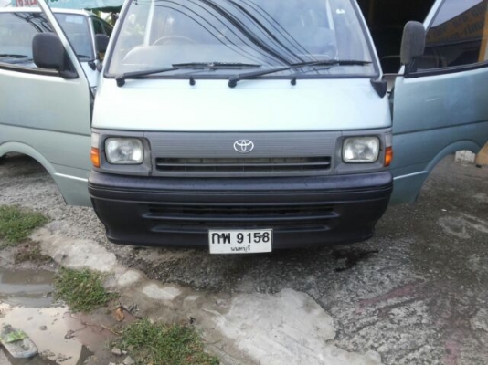 HIACE มือเดียว รย.1 จดรถนั่ง 7 ที่นั่ง ท้ายบรรทุก หายาก สวยเดิมทั้งคัน เครื่องดีเซล 2 L