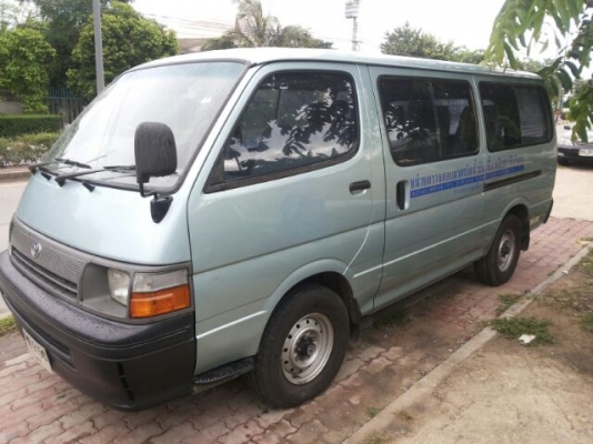 HIACE มือเดียว รย.1 จดรถนั่ง 7 ที่นั่ง ท้ายบรรทุก หายาก สวยเดิมทั้งคัน เครื่องดีเซล 2 L
