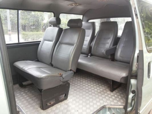 HIACE มือเดียว รย.1 จดรถนั่ง 7 ที่นั่ง ท้ายบรรทุก หายาก สวยเดิมทั้งคัน เครื่องดีเซล 2 L