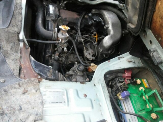 HIACE มือเดียว รย.1 จดรถนั่ง 7 ที่นั่ง ท้ายบรรทุก หายาก สวยเดิมทั้งคัน เครื่องดีเซล 2 L