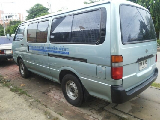 HIACE มือเดียว รย.1 จดรถนั่ง 7 ที่นั่ง ท้ายบรรทุก หายาก สวยเดิมทั้งคัน เครื่องดีเซล 2 L