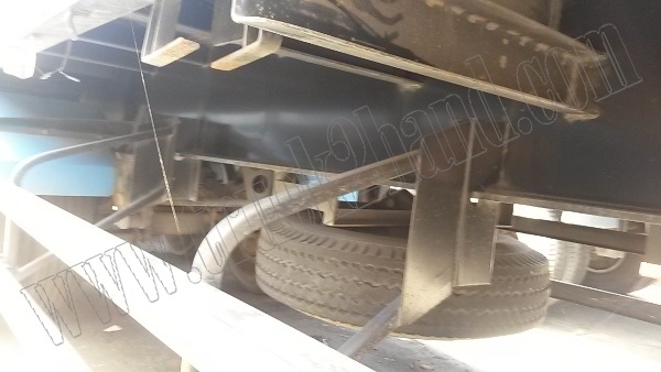 หางพ่วงเทเลอร์พื้นเรียบ12ล้อ 3เพลา ของบริษัทสามมิตร ปี53