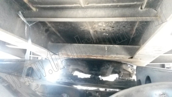 หางพ่วงเทเลอร์พื้นเรียบ12ล้อ 3เพลา ของบริษัทสามมิตร ปี53