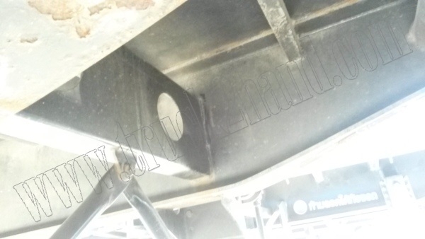 หางพ่วงเทเลอร์พื้นเรียบ12ล้อ 3เพลา ของบริษัทสามมิตร ปี53