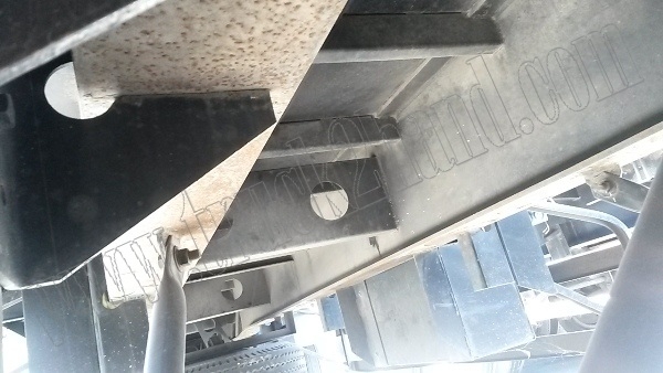 หางพ่วงเทเลอร์พื้นเรียบ12ล้อ 3เพลา ของบริษัทสามมิตร ปี53