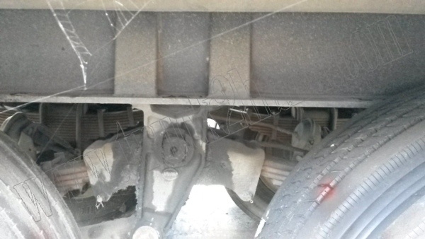 หางพ่วงเทเลอร์พื้นเรียบ12ล้อ 3เพลา ของบริษัทสามมิตร ปี53