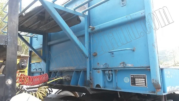 หางพ่วงเทเลอร์พื้นเรียบ12ล้อ 3เพลา ของบริษัทสามมิตร ปี53