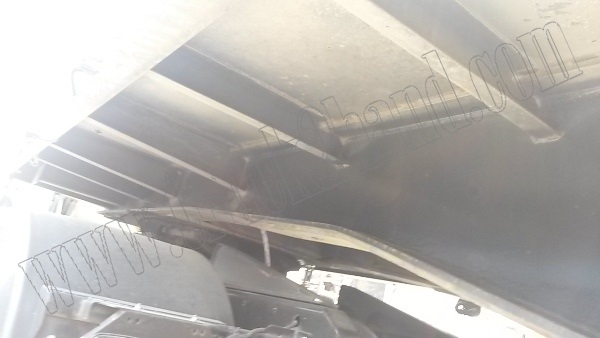 หางพ่วงเทเลอร์พื้นเรียบ12ล้อ 3เพลา ของบริษัทสามมิตร ปี53