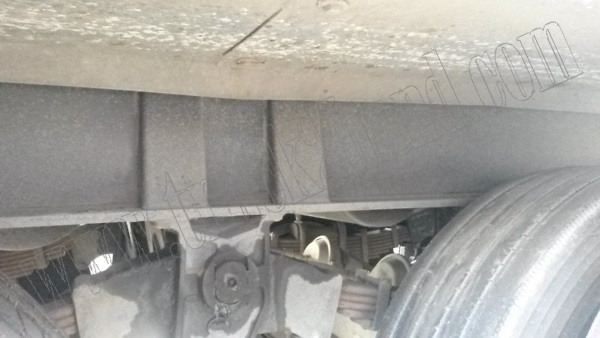 หางพ่วงเทเลอร์พื้นเรียบ12ล้อ 3เพลา ของบริษัทสามมิตร ปี53