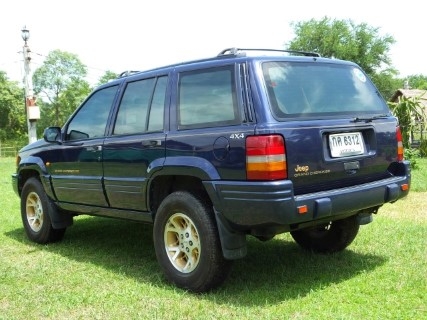 ขายรถ Jeep Grand Cherokee สีน้ำเงิน เบาะหนังแท้ แก๊ส+เบนซิน ดูแลอย่างดี ราคาประหยัด ขายรถ Jeep Grand Cherokee สีน้ำเงิน เบาะหนังแท้ แก๊ส+เบนซิน ดูแลอย่างดี ราคาประหยัด