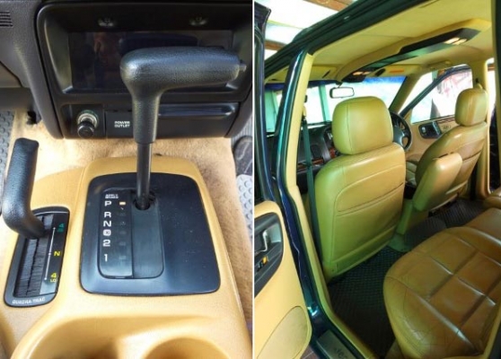 ขายรถ Jeep Grand Cherokee สีน้ำเงิน เบาะหนังแท้ แก๊ส+เบนซิน ดูแลอย่างดี ราคาประหยัด ขายรถ Jeep Grand Cherokee สีน้ำเงิน เบาะหนังแท้ แก๊ส+เบนซิน ดูแลอย่างดี ราคาประหยัด