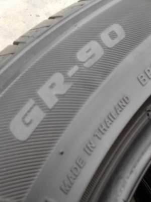 205/55R16 BRIDGESTONE TURANZA GR90  ขอบคิ้วสวย ชุด 4 เส้น  ดอกยางสวย หนา ( การันตี น่าใช้ ) TEL.081-427-3941