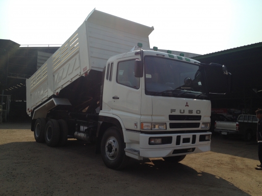 ขาย MITSUBISHI FUSO SUPERGRATE เครื่อง 6M70 380 แรงม้า ระบบน้ำมัน กระบะดัมพ์  6 เมตร กระบอกดั้มพ์ 15 ตัน ยาง 1000/20
