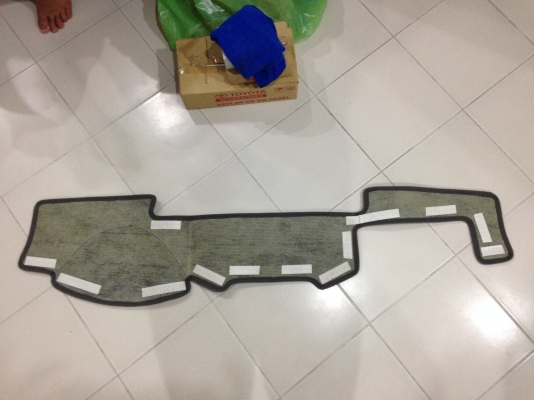 พรมแผงหน้าปัด toyota accessories แท้ๆ Vigo Fortuner 350฿ พรมแผงหน้าปัด toyota accessories แท้ๆ Vigo Fortuner 350฿