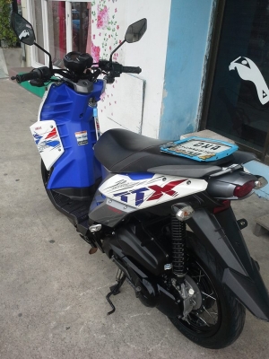 รถสวยมากๆYamaha TTX รุ่นดีไซน์สปอร์ต สีขาว น้ำเงิน ราคาถูก รถสวยมากๆYamaha TTX รุ่นดีไซน์สปอร์ต สีขาว น้ำเงิน ราคาถูก