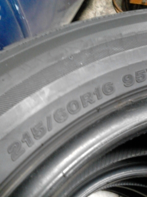 215/60R16 BRIDGESTONE TURANZA GR90 มี 3 เส้น  TEL.081-427-3941