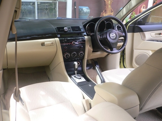 ขายรถ MAZDA 3 1.6 V  ตัว TOP ABS AIRBAG 2ใบ ออโต้  ปี2008 ไม่เคยติดแก็ส เครื่องดี