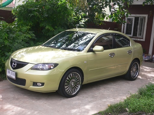 ขายรถ MAZDA 3 1.6 V  ตัว TOP ABS AIRBAG 2ใบ ออโต้  ปี2008 ไม่เคยติดแก็ส เครื่องดี