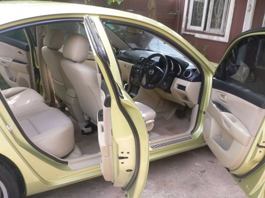 ขายรถ MAZDA 3 1.6 V  ตัว TOP ABS AIRBAG 2ใบ ออโต้  ปี2008 ไม่เคยติดแก็ส เครื่องดี