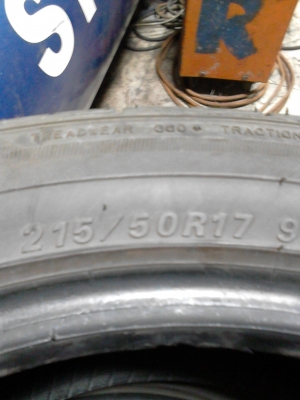 215/50R17 FALKEN ZIEX ZE912  ชุด 4 เส้น ปี 2013 TEL.081-427-3941