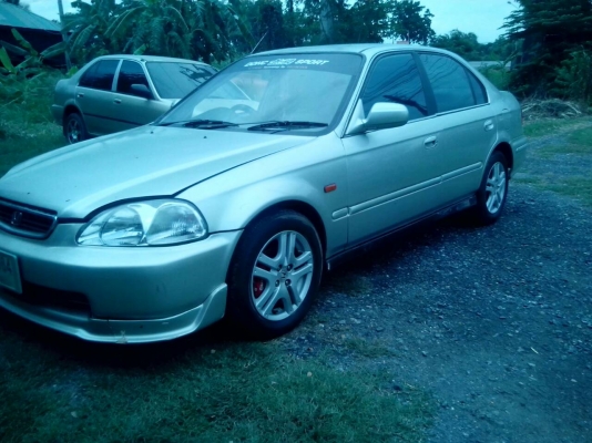 ตาโต ออโต้ แก๊สLPG หัวฉีด เครื่องเกียร์ดี ภายในสวย CD USB