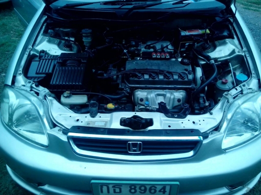 ตาโต ออโต้ แก๊สLPG หัวฉีด เครื่องเกียร์ดี ภายในสวย CD USB