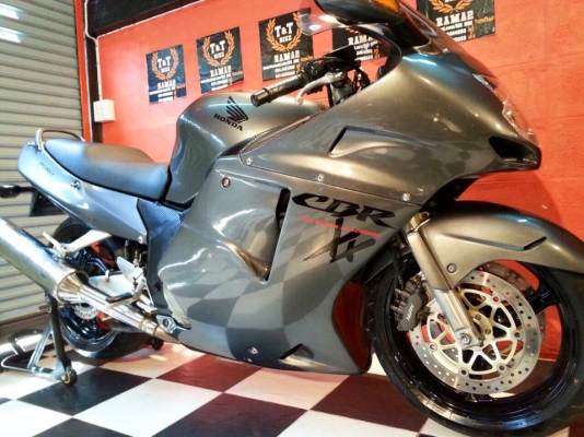 T&amp;T BIKE RAMA2 นกดำราคาเร้าใจเพียง 119000 HONDA BLACKBIRD 1100 ปี2002 หัวฉีด กุญแจชิพ เอกสาร อินวอย