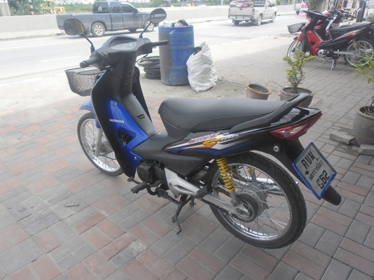 wave100sปี49รถบ้านเครื่องแน่นรถบ้านสีสวยเปลือกไม่แตกภาษีเต็ม