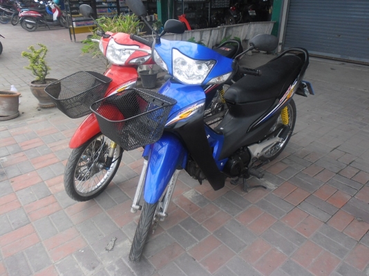 wave100sปี49รถบ้านเครื่องแน่นรถบ้านสีสวยเปลือกไม่แตกภาษีเต็ม