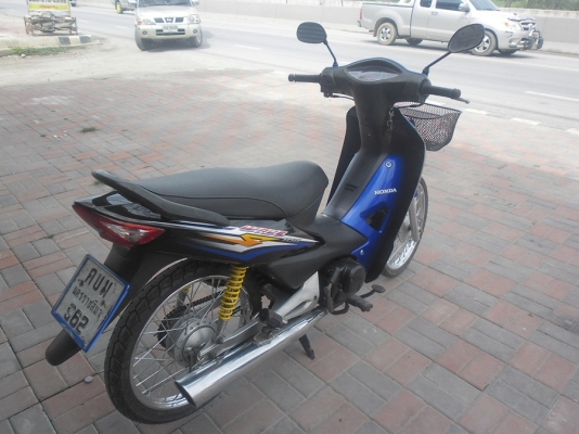 wave100sปี49รถบ้านเครื่องแน่นรถบ้านสีสวยเปลือกไม่แตกภาษีเต็ม