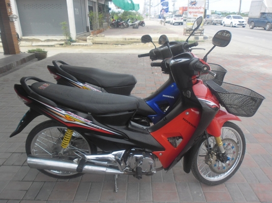 wave100sปี49รถบ้านเครื่องแน่นรถบ้านสีสวยเปลือกไม่แตกภาษีเต็ม