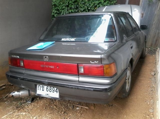 ขาย Honda CIVIC 1.5 EX ปี 92 โฉมท้ายแดงไฟท้ายสองชั้นเครื่องดียังไม่เคยติดแก๊สขาย 39000 บาท