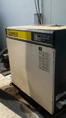 ขายปั๊มลม SCREW TYPE ขนาด 30 Hp พร้อมถัง