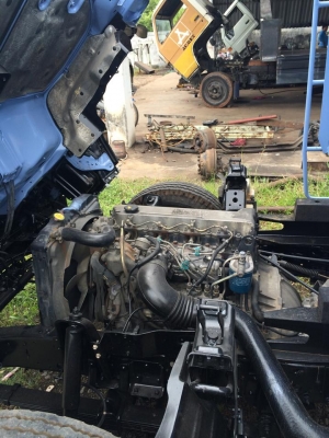 ขาย ISUZU NPR เครื่อง 120 ฝาขาวดั้มต่อใหม่ ต่อลองได้