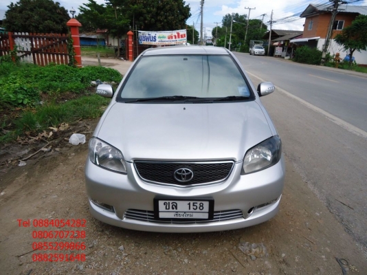 ขาย Toyota Soluna Vios สีบรอนเงิน+ติดแก็สหัวฉีด lpg ราคา 195,000 บาท