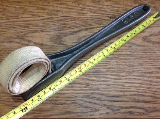 ขายประแจจับท่อชนิดสายรัด VINTAGE RICO 12" วัสดุเป็นเหล็ก