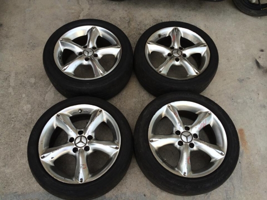 max benz slk ขอบ17 แท้ เก่าญี่ปุ่น