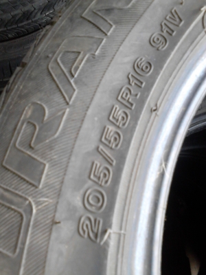 205/55R16 BRIDGESTONE TURANZA AR10   TEL.092-747-5065 te.081-427-3941