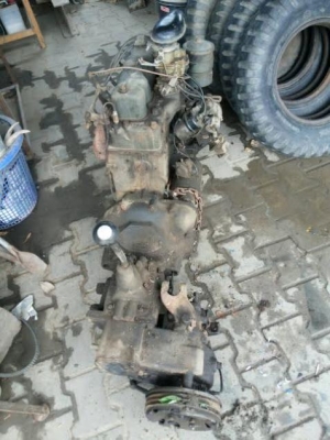 ขายเครื่องยนต์จิ๊ป พร้อมเกียร์ ยกลงมาจากจี๊ปมิตซู J3R พวงมาลัยขวา