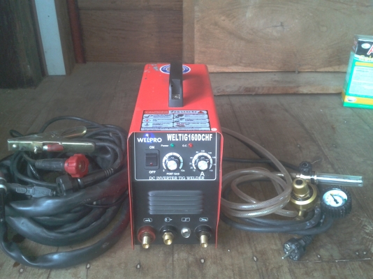 เครื่องเชื่อมอาร์กอน เวลโปรเวลทริก 160DCHF สำหรับงานเชื่อมแสตนเลส