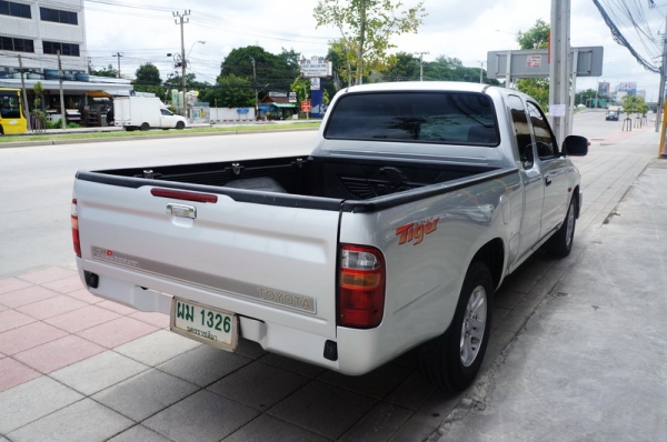 TOYOTA TIGER CAB ปี 2002 ตัว TOP ขายรถสวย พวงมาลัยพาวเวอร์ กระจกไฟฟ้า เครื่องเดิม เกียร์ ช่วงล่างดี แอร์เย็น รถขับดีมาก สีสวย รถพร้อมใช้งาน การันตีรถสวย จัดไฟแนนได้ TOYOTA TIGER CAB ปี 2002 ตัว TOP ขายรถสวย พวงมาลัยพาวเวอร์ กระจกไฟฟ้า เครื่องเดิม เกียร์ ช่วงล่างดี แอร์เย็น รถขับดีมาก สีสวย รถพร้อมใช้งาน การันตีรถสวย จัดไฟแนนได้