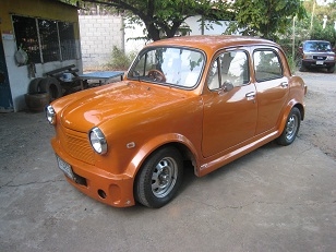 FIAT ปี2498 รถสภาพพร้อมใช้ ทะเบียนพร้อม แอร์เย็นเดินทางไกลได้สบาย