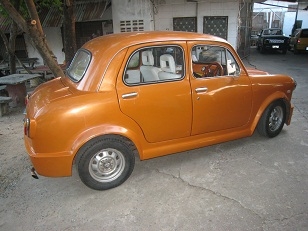 FIAT ปี2498 รถสภาพพร้อมใช้ ทะเบียนพร้อม แอร์เย็นเดินทางไกลได้สบาย