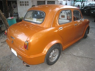 FIAT ปี2498 รถสภาพพร้อมใช้ ทะเบียนพร้อม แอร์เย็นเดินทางไกลได้สบาย