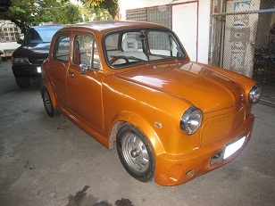 FIAT ปี2498 รถสภาพพร้อมใช้ ทะเบียนพร้อม แอร์เย็นเดินทางไกลได้สบาย