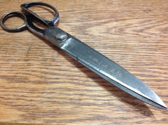 ขายกรรไกรตัดผ้า ตัดหนัง Vintage Wiss No.30 ขนาด 10" มีชื่อเสียงมานานกว่า 50 ปี หายากน่าสะสม