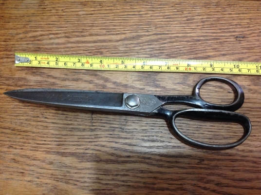 ขายกรรไกรตัดผ้า ตัดหนัง Vintage Wiss No.30 ขนาด 10" มีชื่อเสียงมานานกว่า 50 ปี หายากน่าสะสม