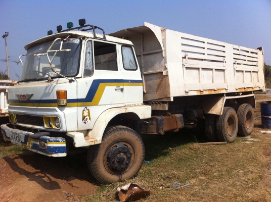 HINOรถดั๊ม 10ล้อ 168แรงม้า 2เพลา ภาษีไม่ขาด พร้อมโอน เลขเครื่องยนต์ EH700 รถสภาพพร้อมใช้งาน