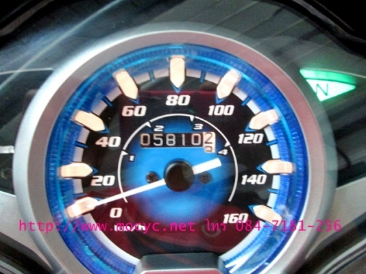 WAVE 125 i รุ่นใหม่ รถเดือน พ.ย.ปี 56 ระบบหัวฉีด ประหยัดน้ำมัน ไมล์ 5810 โล  แถม 3 รายการ 32900